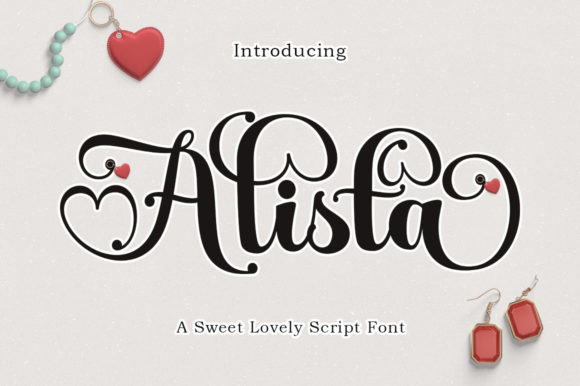 Alista Script: A Stylish Typeface for Modern Web Design