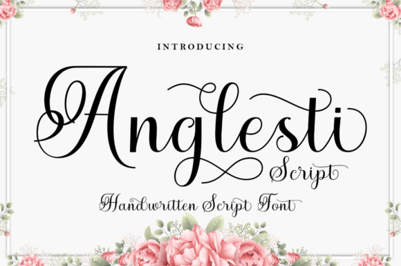 Anglesti Script: A Premium Font That Elevates Small Business Branding