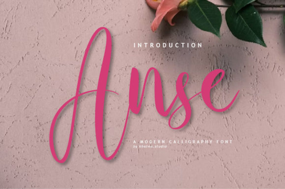 Anse Script: A Handwritten Font That Elevates Small Business Branding