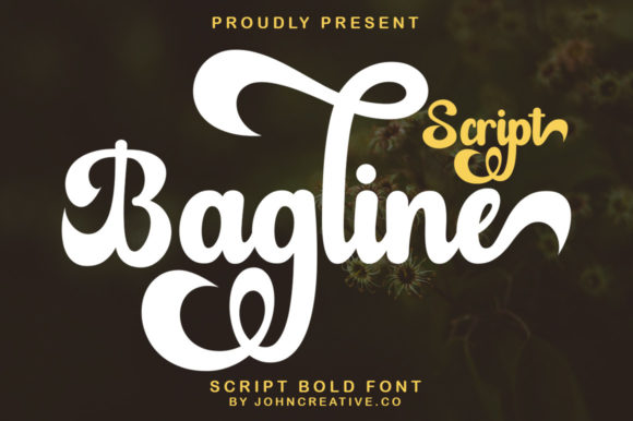 Bagline Script: A Sophisticated Handwritten Font for Polished Branding