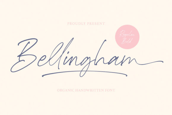 Bellingham Script: The Handwritten Font That Adds Heart to Every Handmade Product