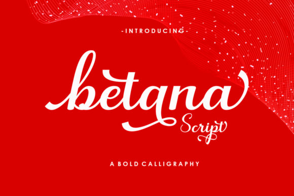 Betana Script: A Playful Font That Elevates Small Business Branding