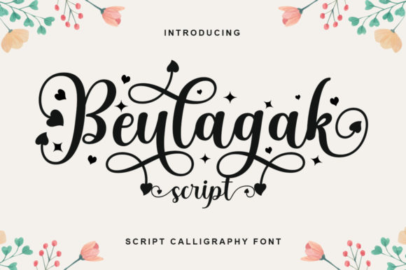 Beulagak Script: The Handwritten Font That Elevates Small Business Branding