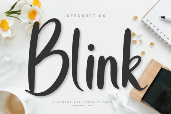 Blink Script: A Handwritten Font That Elevates Digital Branding