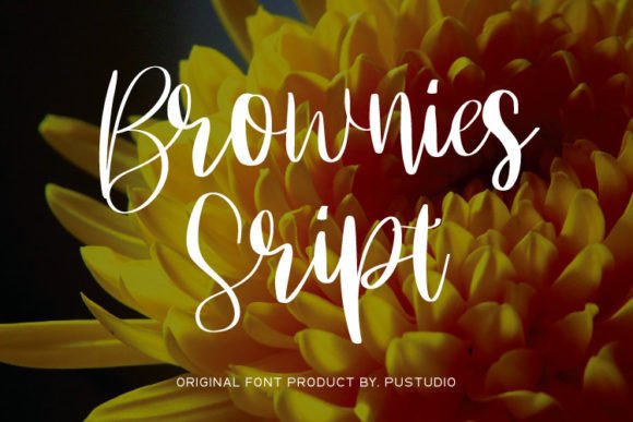 Brownies Script: The Font That Adds Charm to Campaign Visuals