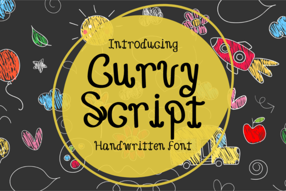 Curvy Script: A Playful Handwritten Font for Modern Web Design