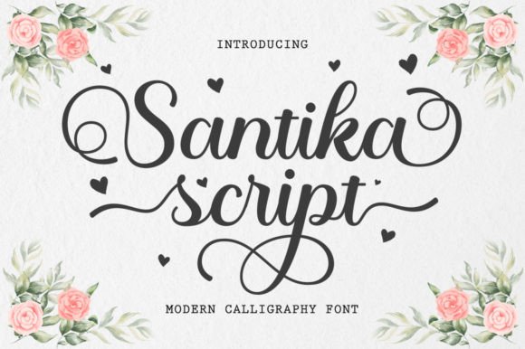 Elevating Editorial Design with Santika Script: A Font for Timeless Appeal