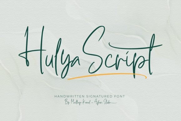 Hulya Script: A Web Designer’s Dream Typeface for Elegant Digital Branding