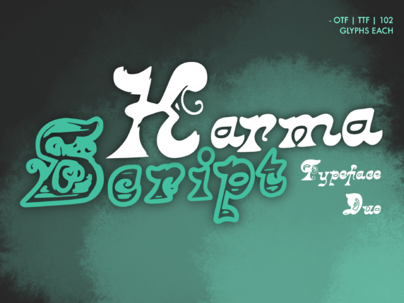 Karma Script Duo: A Retro-Inspired Font That Elevates Small Business Branding