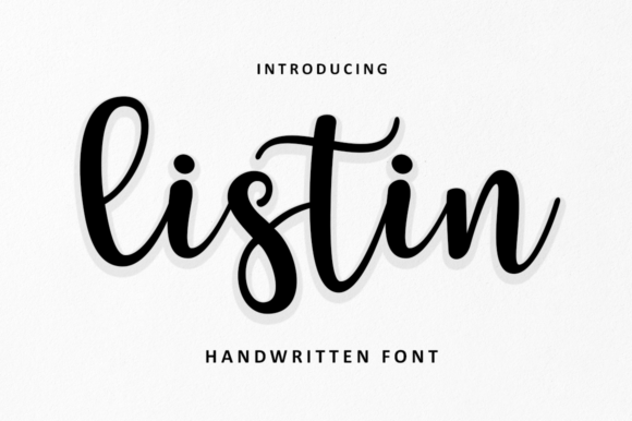 Listin Script: A Designer’s Review of This Elegant Handwritten Typeface