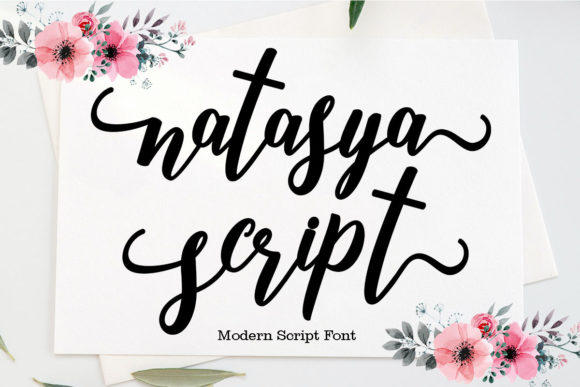 Natasya Script: A Dainty Typeface That Adds Elegance to Branding Projects