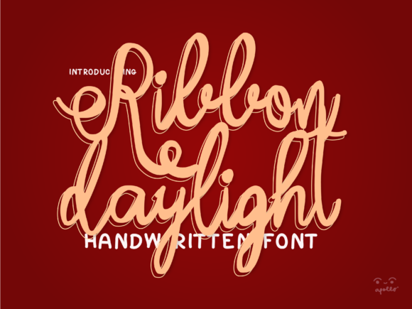 Ribbon Daylight Script: A Delicate Touch for Elegant Editorial Design