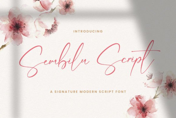 Sembilu Script: A Designer’s Review of This Elegant Handwritten Typeface