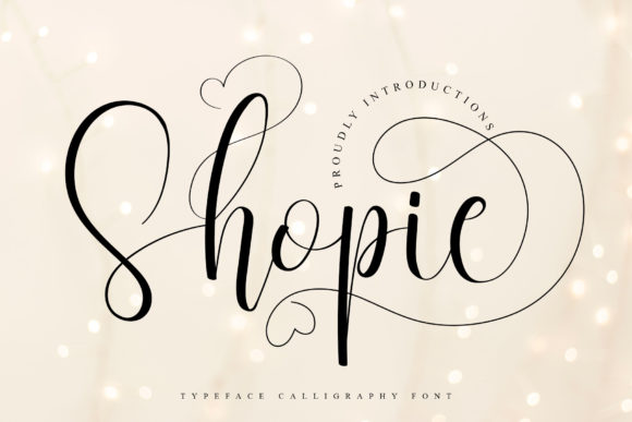 Shopie Script Font: Elevate Your Brand with a Touch of Elegance