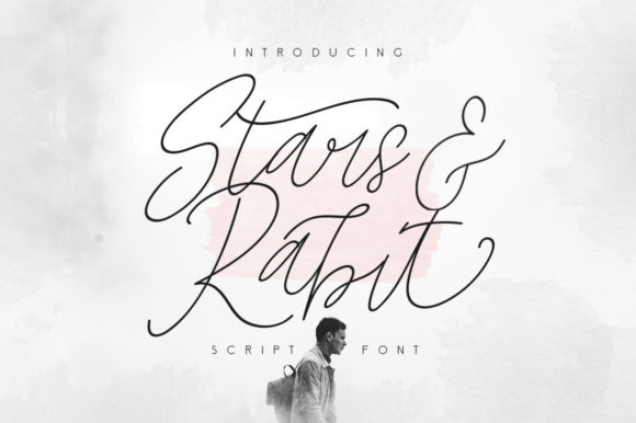Stars and Rabbit Script: A Delicate Script Font for Modern Web Design