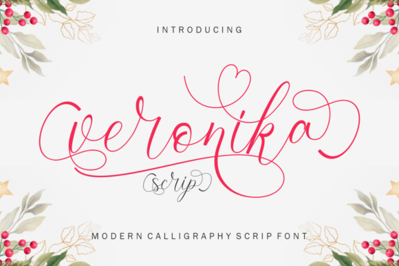 Veronika Script: A Designer’s Go-To Font for Elegant Branding Projects