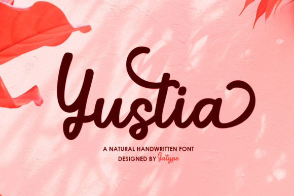 Yustia Script: Elevating Editorial Design with Elegant Handwritten Typography
