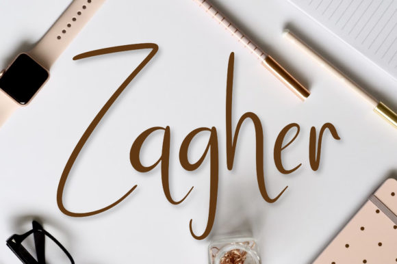 Zagher Script: A Small Business Branding Upgrade You Can Feel