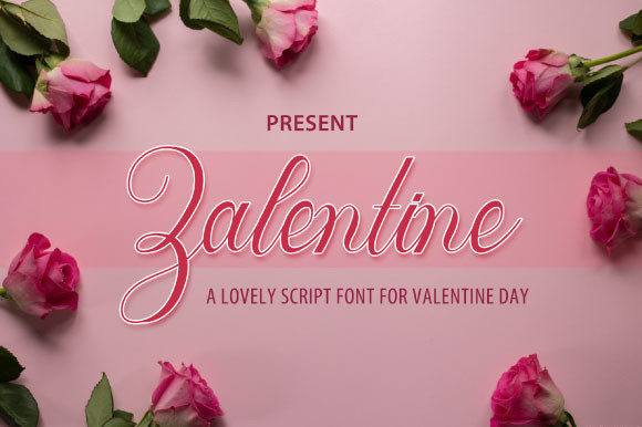 Zalentine Script: A Romantic Typeface for Editorial Elegance